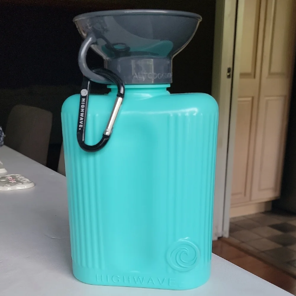 Highwave Aqua Blue Water Bottle